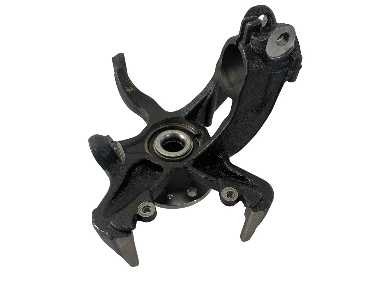 Fusee + wiellager - Links voor - (Vw Polo 2G / AW1) - OEM: 2Q0407255AF / 2Q0407255G / 2Q0407255M